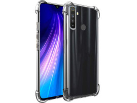 Mobile Case Back Cover For Redmi Note 8 (Transparent) (Pack of 1)